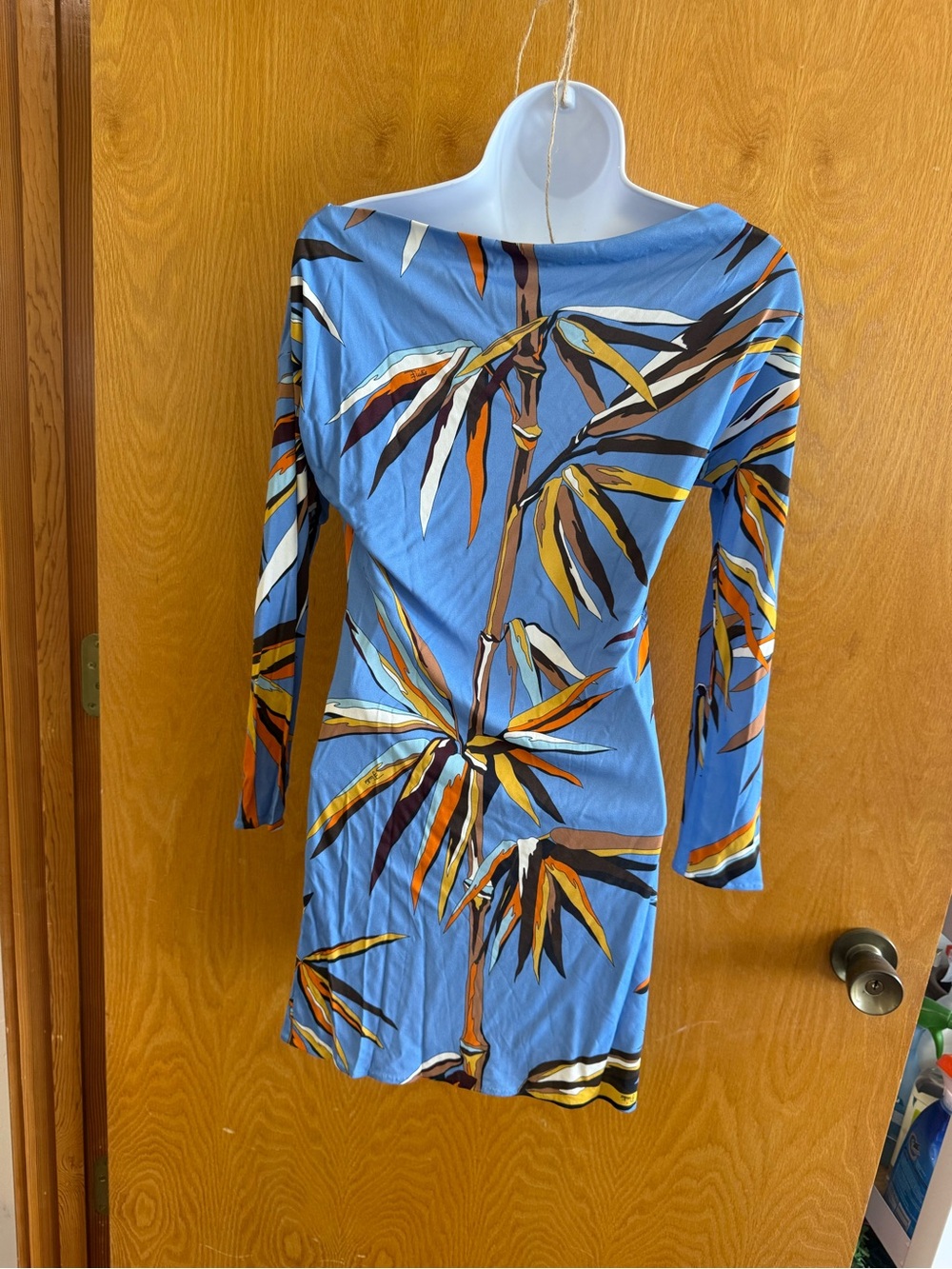 Emilio Pucci 2017 Resort Wear Bamboo tunic dress - Picture 3 of 7